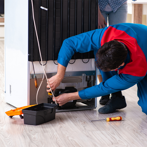 will the repair service cause any damage to my refrigerator in Prince Frederick